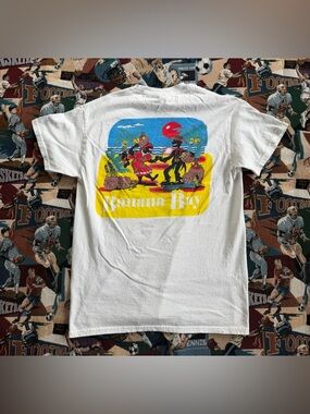 Men’s Banana Bay White Graphic T-Shirt